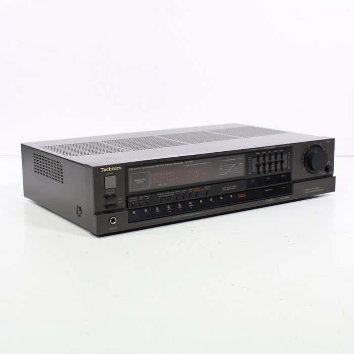 Technics SA-160 AM/FM Stereo Receiver (1988) (NO REMOTE)-Audio & Video Receivers-SpenCertified-vintage-refurbished-electronics