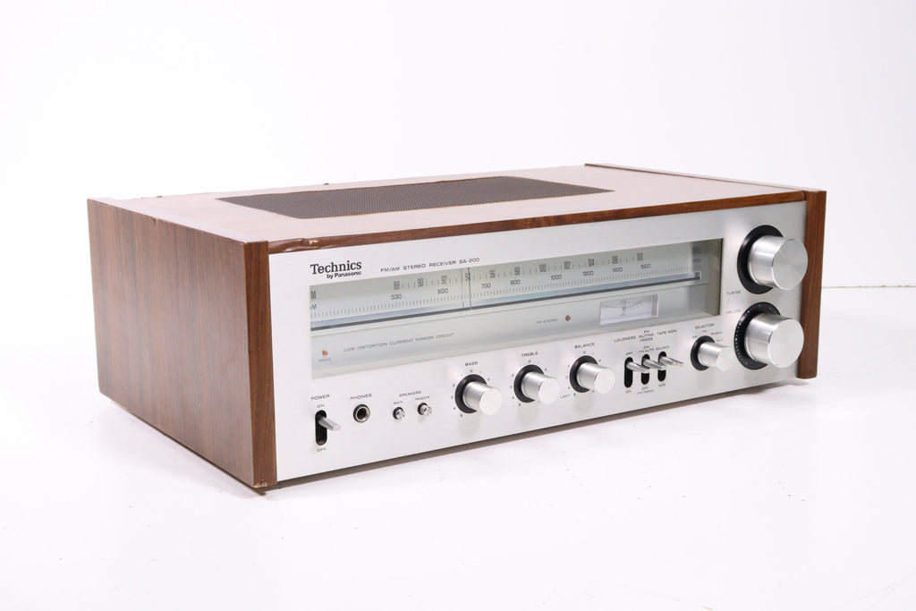 アンプ Technics MULTI CHANNEL RECEIVER SA-2000 Technics SA-200 Vintage FM AM Stereo Receiver — SpenCertified