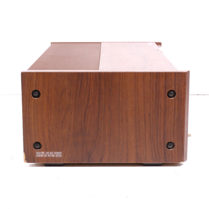 Technics SA-202 Vintage AM FM Stereo Receiver Silver Face Wooden Case (1980-82)-Audio & Video Receivers-SpenCertified-vintage-refurbished-electronics