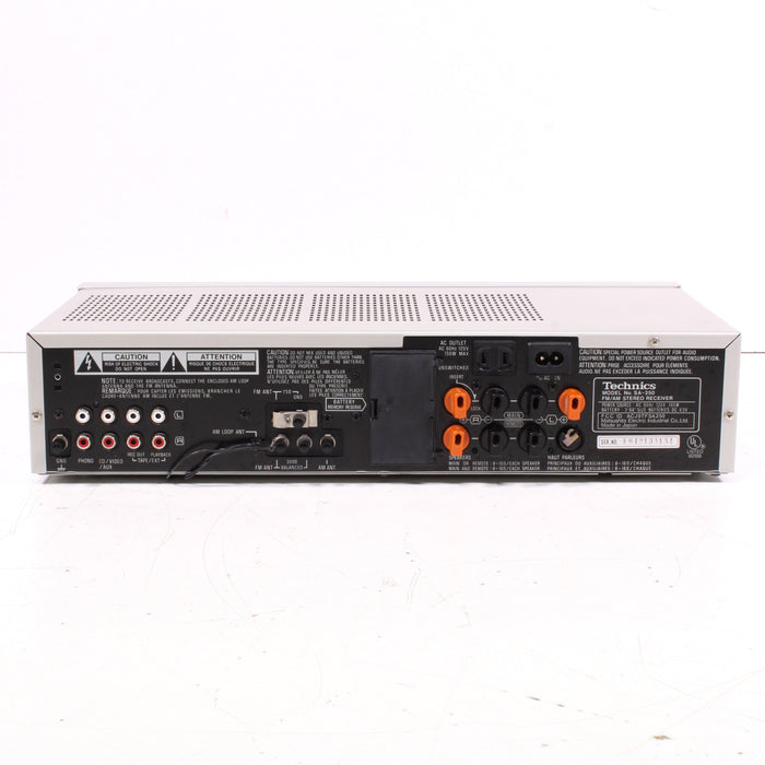 Technics SA-250 AM/FM Stereo Receiver with Phono (1984-86)-Audio & Video Receivers-SpenCertified-vintage-refurbished-electronics