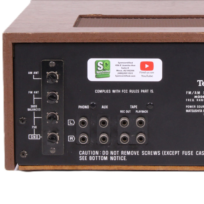 Technics SA-5150 AM/FM Stereo Receiver Analog Tuner Vintage Hi-Fi with Phono (as-is??)-Audio & Video Receivers-SpenCertified-vintage-refurbished-electronics