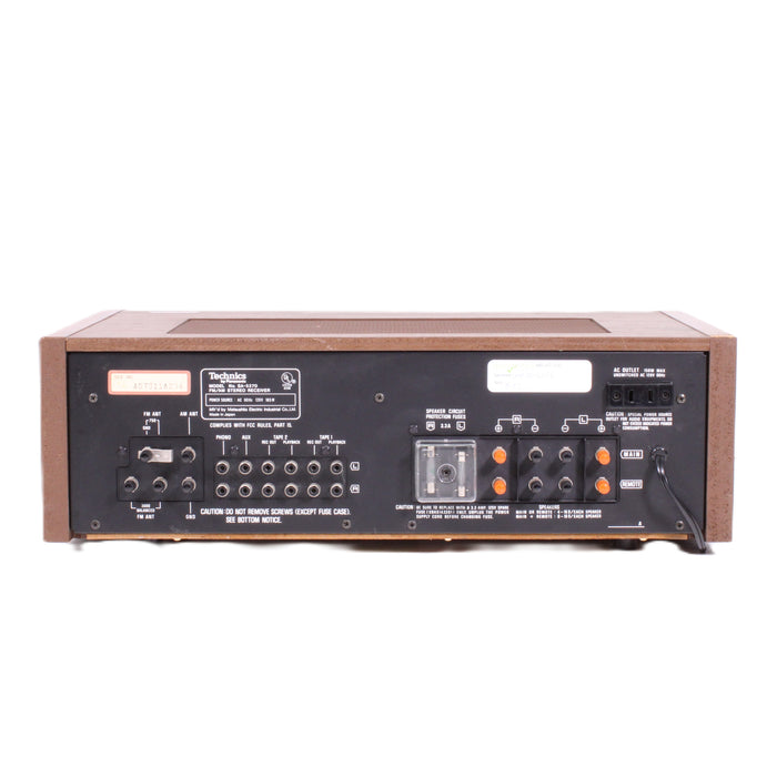 Technics SA-5270 AM/FM Stereo Receiver Silver Face (1977)-Audio Receivers-SpenCertified-vintage-refurbished-electronics