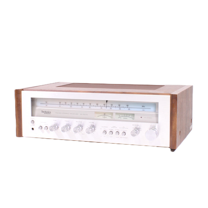 Technics SA-5270 AM/FM Stereo Receiver Silver Face (1977)-Audio Receivers-SpenCertified-vintage-refurbished-electronics
