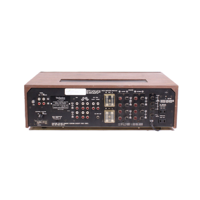 Technics SA-7300X 4-Channel Stereo Receiver Silver Face Quadraphonic with Phono-Audio & Video Receivers-SpenCertified-vintage-refurbished-electronics