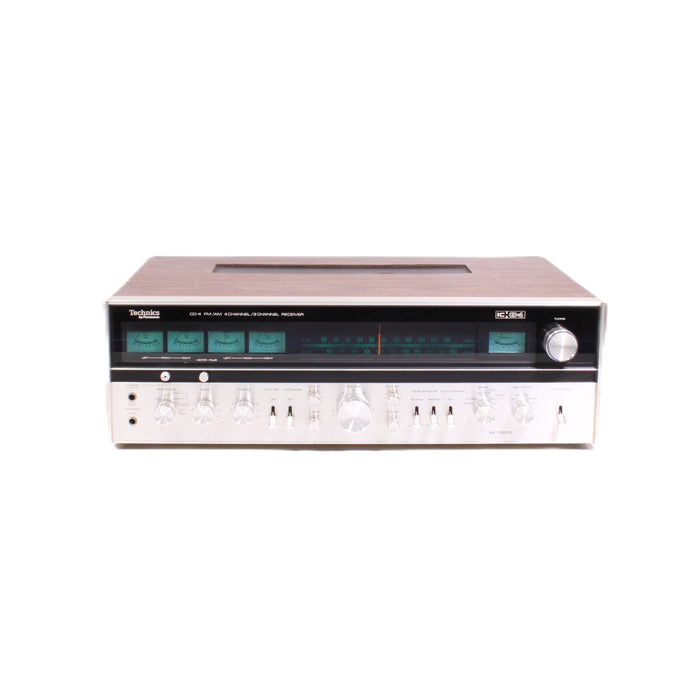Technics SA-7300X 4-Channel Stereo Receiver Silver Face Quadraphonic with Phono-Audio & Video Receivers-SpenCertified-vintage-refurbished-electronics