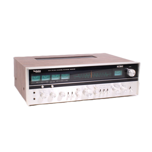Technics SA-7300X 4-Channel Stereo Receiver Silver Face Quadraphonic with Phono-Audio & Video Receivers-SpenCertified-vintage-refurbished-electronics