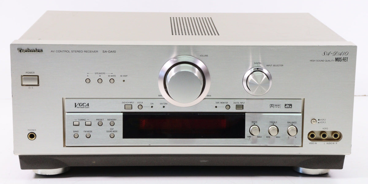 Technics SA-DA10 AV Control Stereo Receiver (NO REMOTE