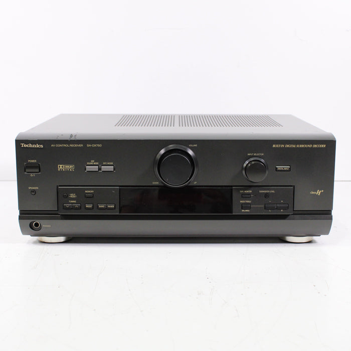 Technics SA-DX750 Audio Video Control Receiver (2001) (NO REMOTE)-Audio & Video Receivers-SpenCertified-vintage-refurbished-electronics