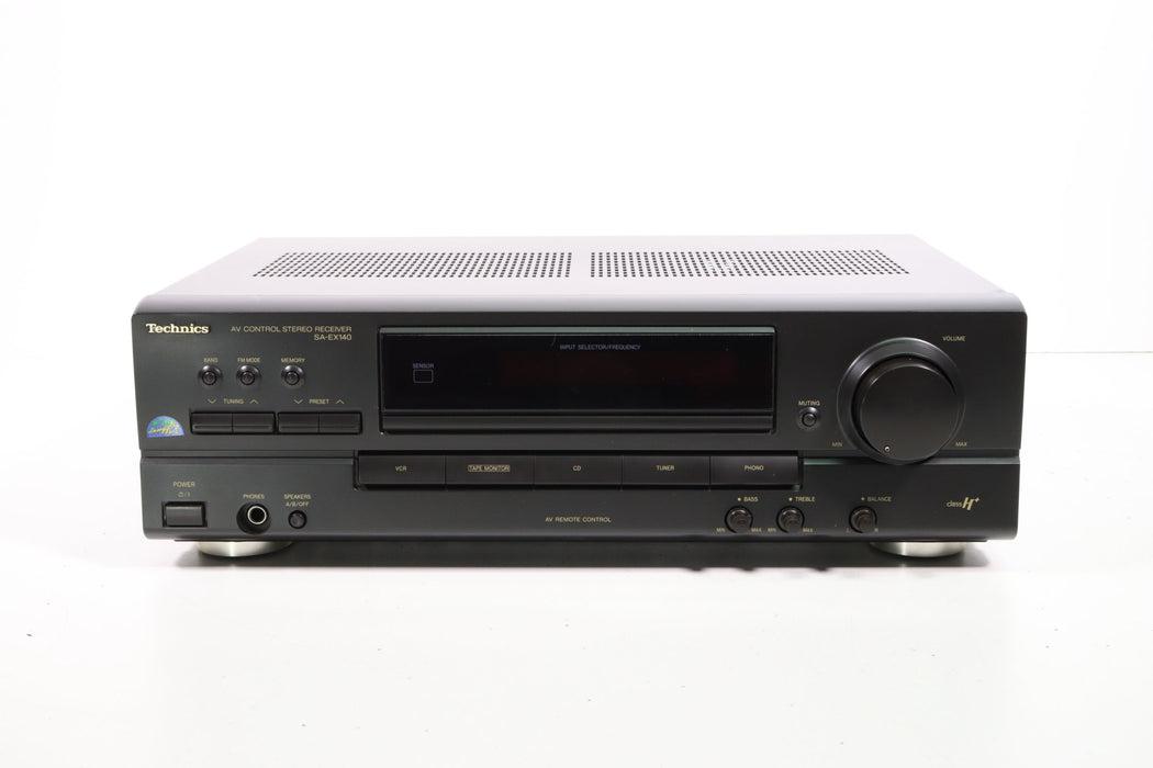 Technics SA-EX140 AV Control Stereo Receiver with Digital AM FM Tuner-audio-SpenCertified-vintage-refurbished-electronics