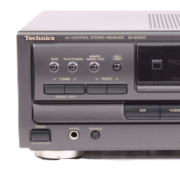 Technics SA-EX320 Dolby Pro Logic A/V Receiver Phono-Audio Receivers-SpenCertified-vintage-refurbished-electronics