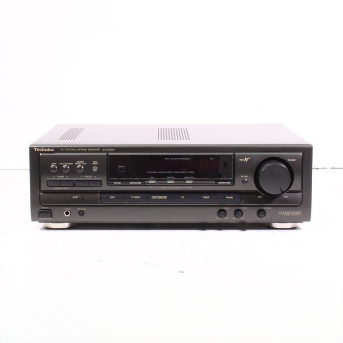 Technics SA-EX400 AV Control Stereo Receiver (1996)-Audio Receivers-SpenCertified-vintage-refurbished-electronics