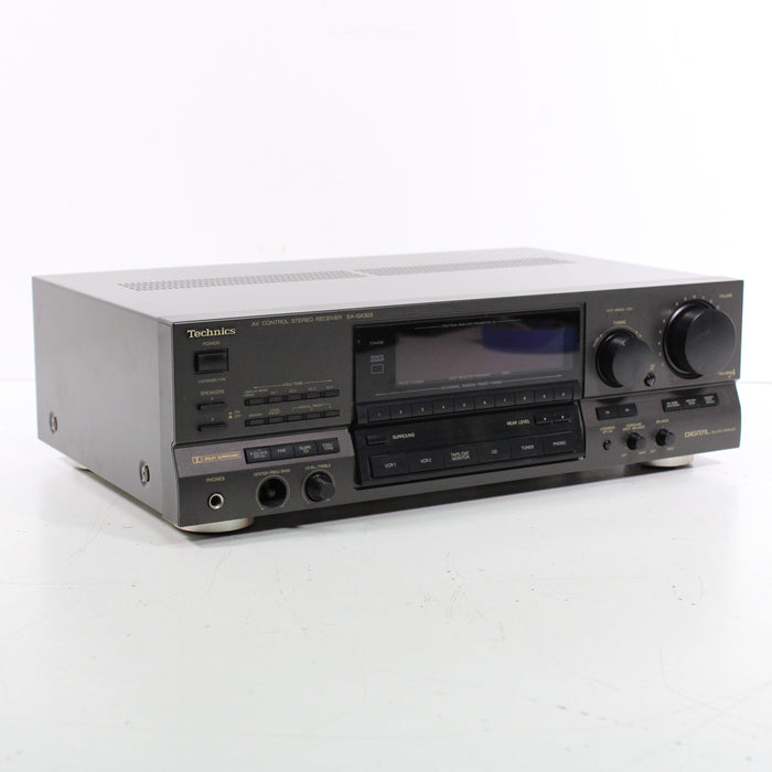 Technics SA-GX303 AV Control Stereo Receiver with Phono (1991) (NO REMOTE)-Audio & Video Receivers-SpenCertified-vintage-refurbished-electronics