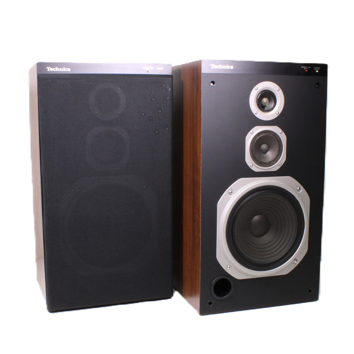Technics SB-K40 3-Way Floor Speakers 11-Inch Woofers Speaker System Pair-Speakers-SpenCertified-vintage-refurbished-electronics