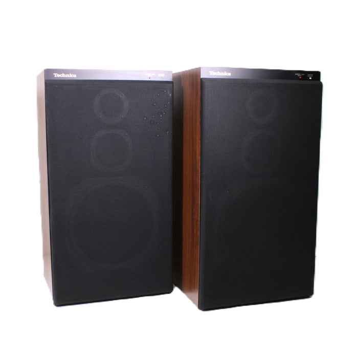Technics SB-K40 3-Way Floor Speakers 11-Inch Woofers Speaker System Pair-Speakers-SpenCertified-vintage-refurbished-electronics