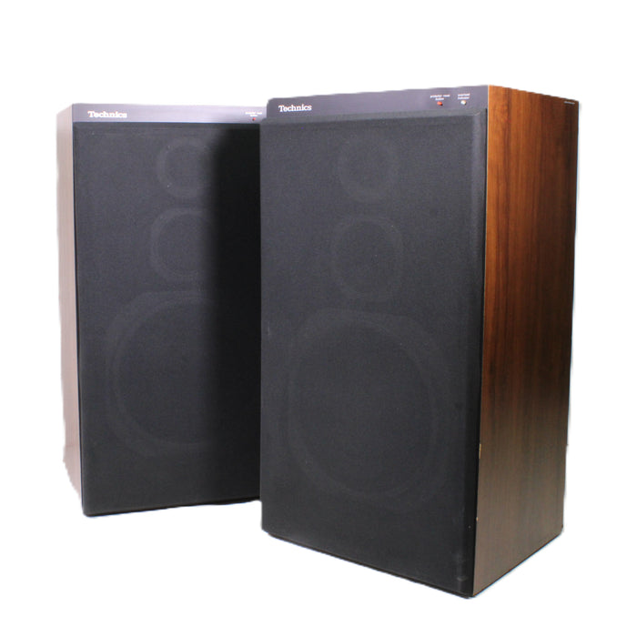 Technics SB-K40 3-Way Floor Speakers 11-Inch Woofers Speaker System Pair-Speakers-SpenCertified-vintage-refurbished-electronics