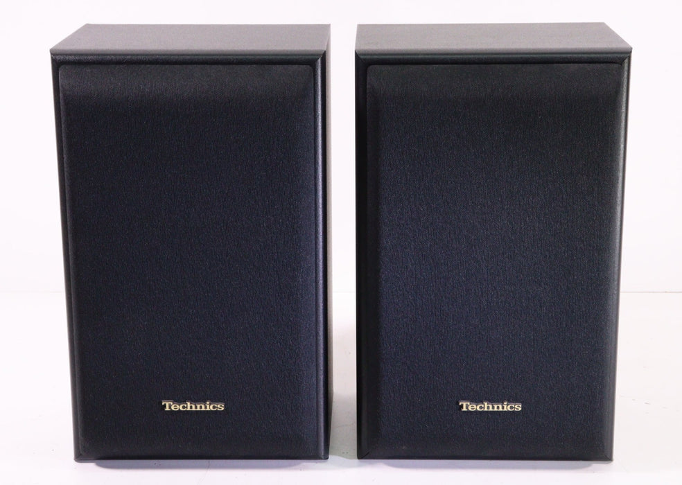 Technics SB-LV105 Bookshelf 2-Way Speaker System Pair-Speakers-SpenCertified-vintage-refurbished-electronics