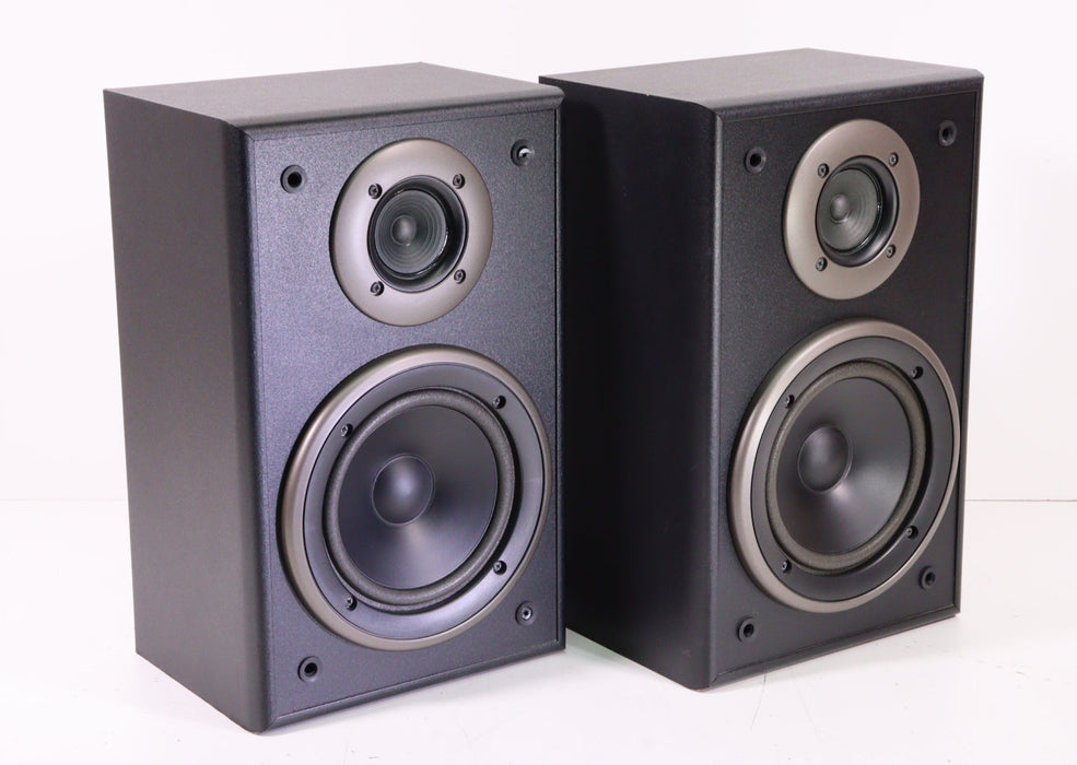 Technics SB-LV105 Bookshelf 2-Way Speaker System Pair-Speakers-SpenCertified-vintage-refurbished-electronics