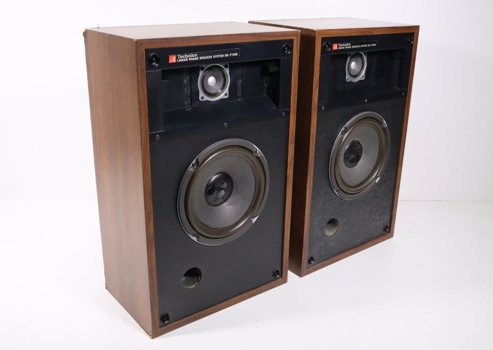 Technics SB-P1000 Linear Phase 2-Way Speaker Pair-Speakers-SpenCertified-vintage-refurbished-electronics