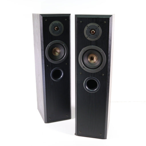 Technics SB-T100 Speaker Pair Set of 2 Floorstanding Speakers (MISSING COVERS)-Speakers-SpenCertified-vintage-refurbished-electronics