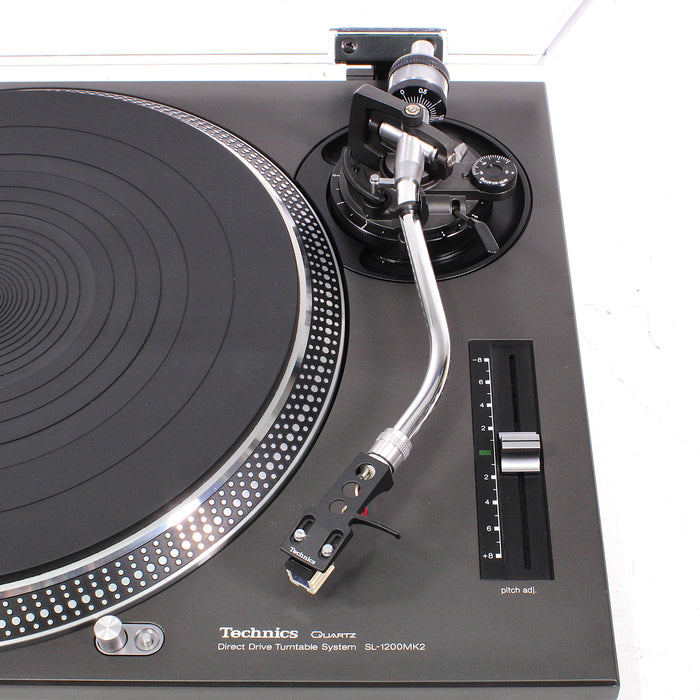 Technics SL-1200MK2 High-Quality Direct Drive Turntable System Classic DJ Turntable-Turntables & Record Players-SpenCertified-vintage-refurbished-electronics