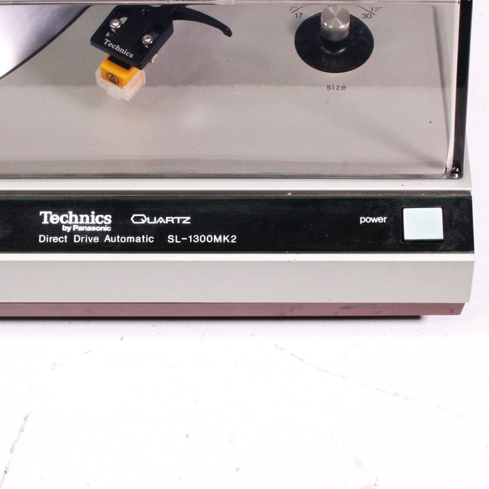 Technics SL-1300MK2 Direct Drive Automatic Turntable System High-Quality!-Turntables & Record Players-SpenCertified-vintage-refurbished-electronics