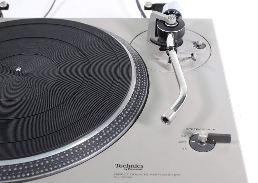 Technics SL-1500 2-Speed Direct Drive Turntable-Turntables & Record Players-SpenCertified-vintage-refurbished-electronics