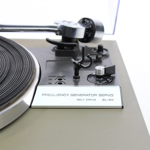 Technics SL-20 Frequency Generator Servo Belt-Drive Turntable-Turntables & Record Players-SpenCertified-vintage-refurbished-electronics