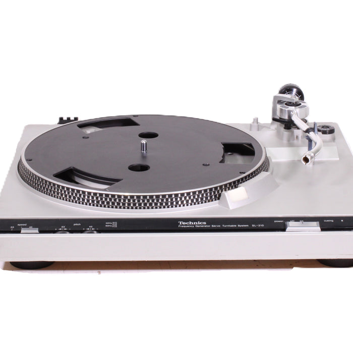 Technics SL-210 Belt-Drive Semi-Automatic Servo Turntable-Turntables & Record Players-SpenCertified-vintage-refurbished-electronics