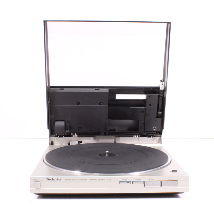Technics SL-5 Direct-Drive Fully-Automatic Turntable System (1982)-Turntables & Record Players-SpenCertified-vintage-refurbished-electronics