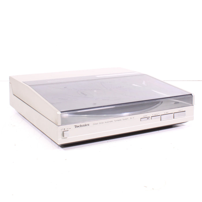 Technics SL-5 Direct-Drive Fully-Automatic Turntable System (1982)-Turntables & Record Players-SpenCertified-vintage-refurbished-electronics