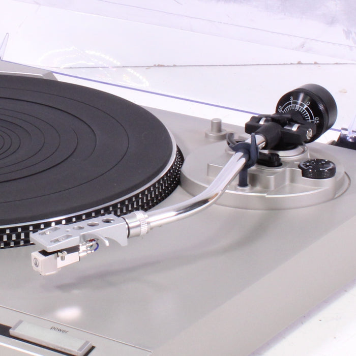 Technics SL-B101 Frequency Generator Servo Turntable System Silver-Turntables & Record Players-SpenCertified-vintage-refurbished-electronics