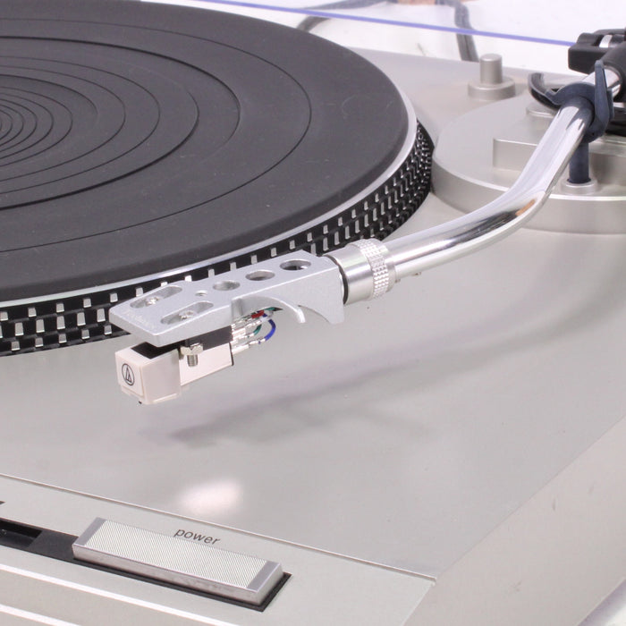 Technics SL-B101 Frequency Generator Servo Turntable System Silver-Turntables & Record Players-SpenCertified-vintage-refurbished-electronics