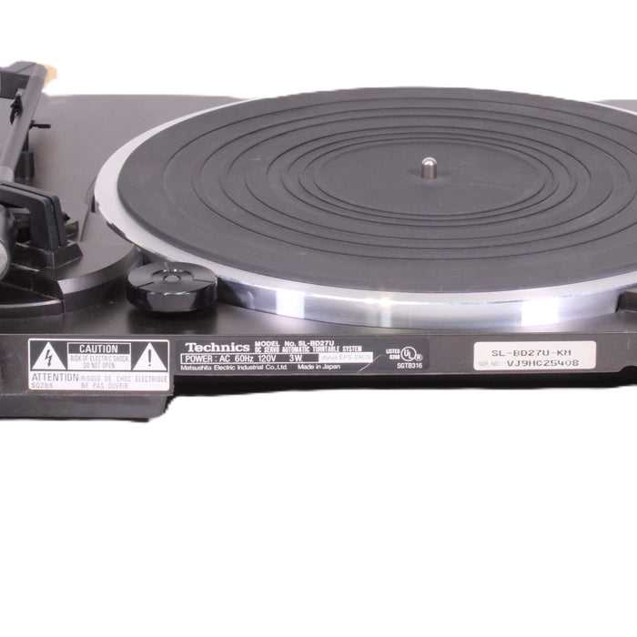 Technics SL-BD27 Belt-Drive DC Servo Automatic Turntable System-Turntables & Record Players-SpenCertified-vintage-refurbished-electronics