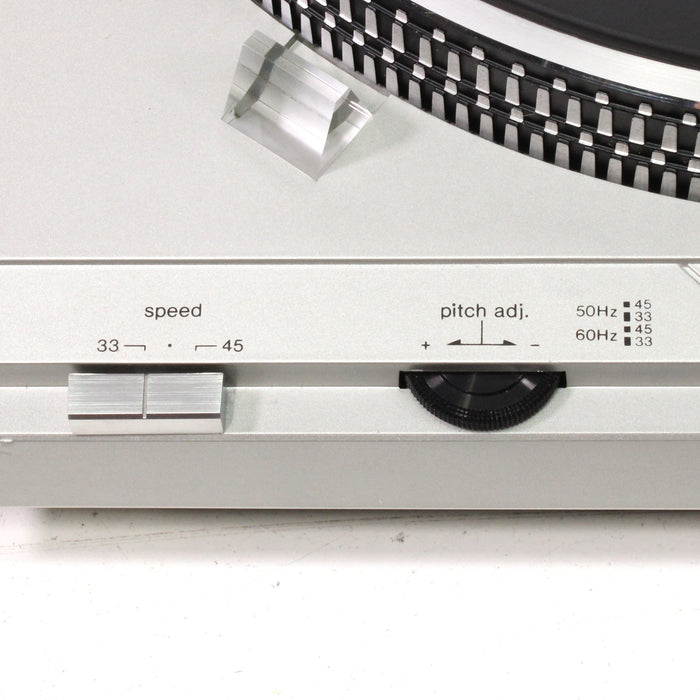 Technics SL-D1 Direct Drive Turntable with Pitch Adjustment (1979)-Turntables & Record Players-SpenCertified-vintage-refurbished-electronics