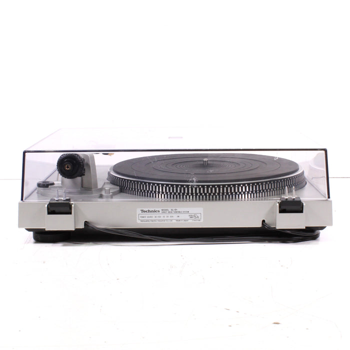 Technics SL-D1 Direct Drive Turntable with Pitch Adjustment (1979)-Turntables & Record Players-SpenCertified-vintage-refurbished-electronics