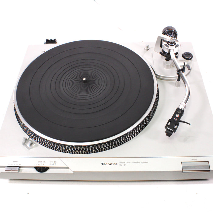 Technics SL-D1 Direct Drive Turntable with Pitch Adjustment (1979)-Turntables & Record Players-SpenCertified-vintage-refurbished-electronics