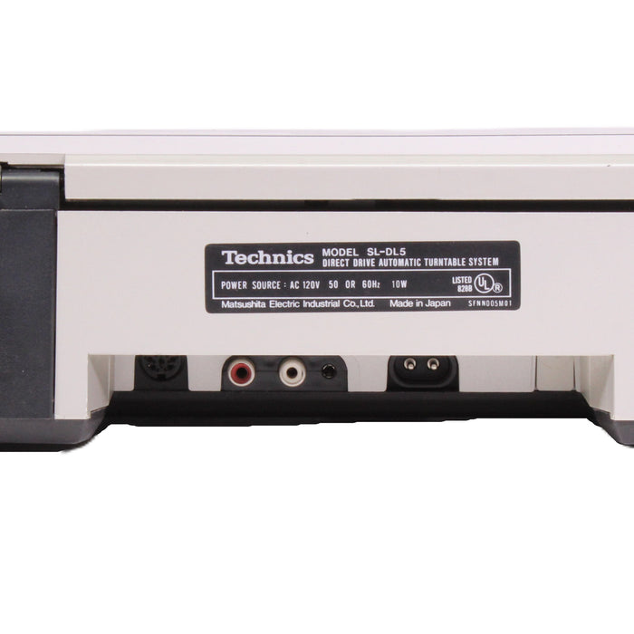 Technics SL-DL5 Linear Tracking Direct-Drive Automatic Turntable (AS-IS??)-Turntables & Record Players-SpenCertified-vintage-refurbished-electronics