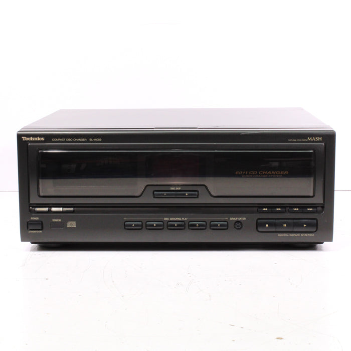 Technics SL-MC59 60+1 CD Compact Disc Changer Player (2000)-CD Players & Recorders-SpenCertified-vintage-refurbished-electronics