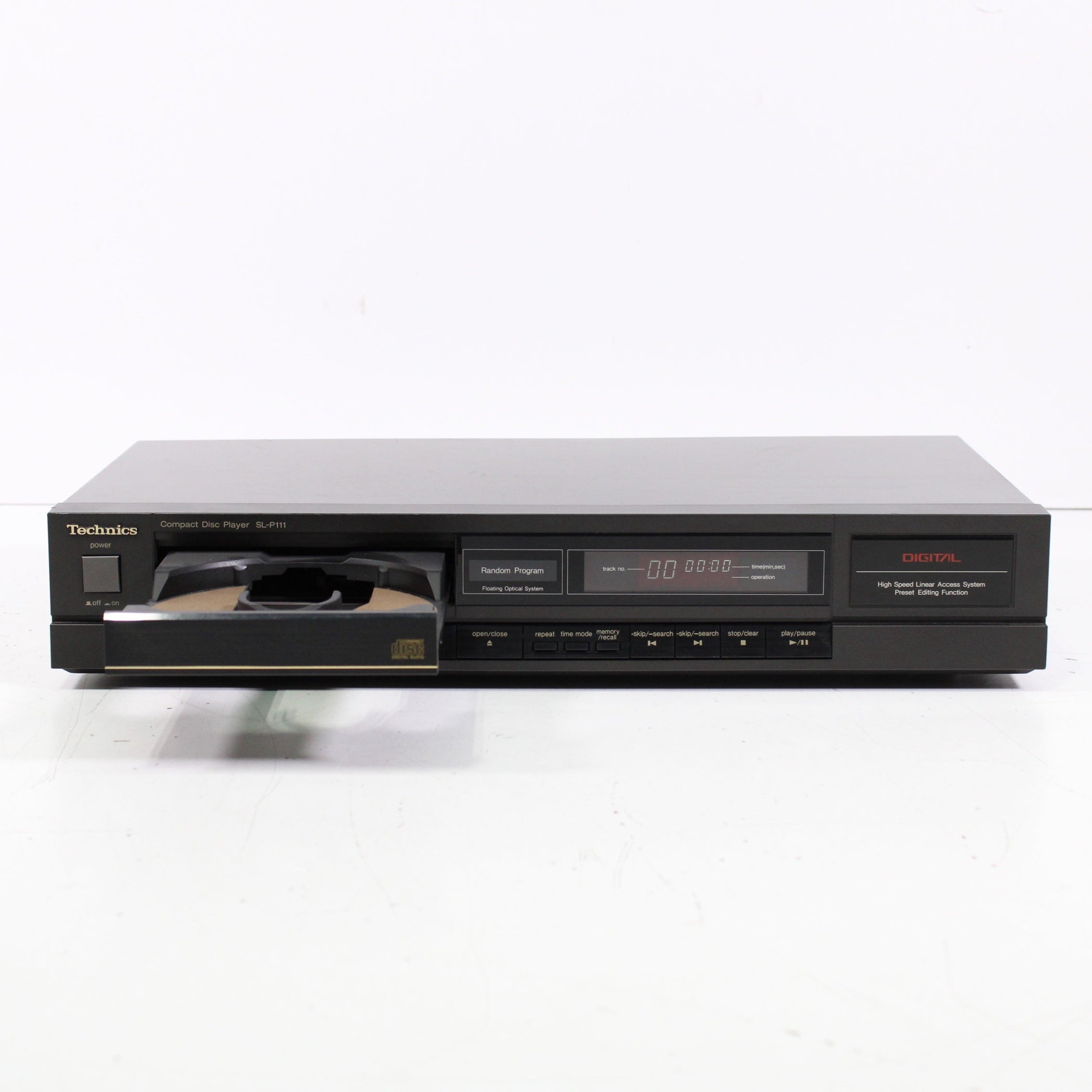 Technics SL-P111 Single Compact Disc CD Player High-Quality (1987 ...