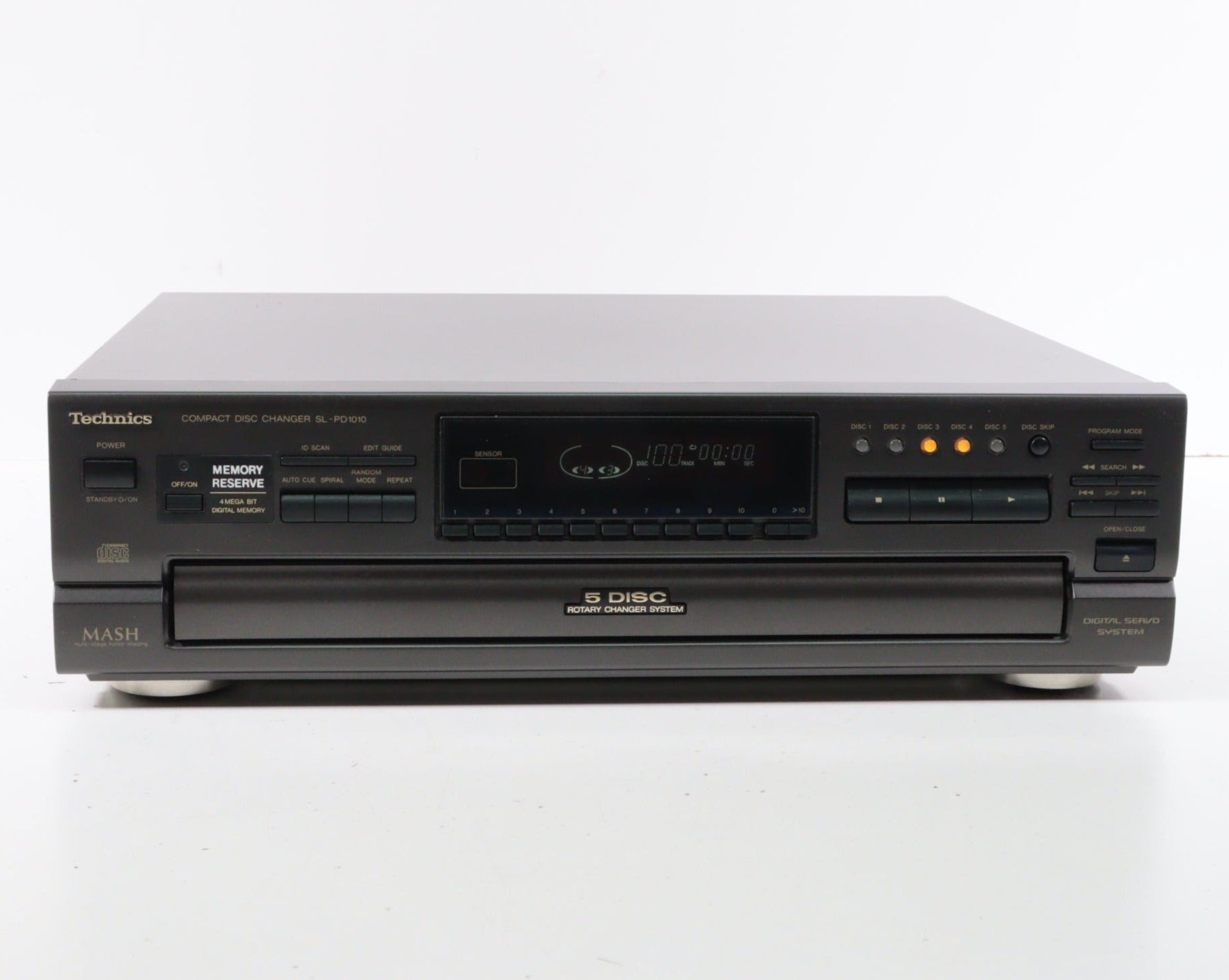 Technics SL-PD1010 5-Disc CD Player Rotary Changer System