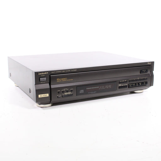 Technics SL-PD607 5-Disc Multi Compact Disc Player (1991)-CD Players & Recorders-SpenCertified-vintage-refurbished-electronics