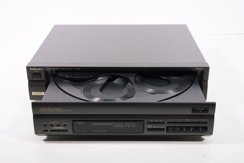 Technics SL-PD807 5-Disc CD Changer Player Digital Servo System