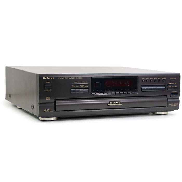 Technics SL-PD888 5-Disc Carousel CD Changer-Electronics-SpenCertified-refurbished-vintage-electonics