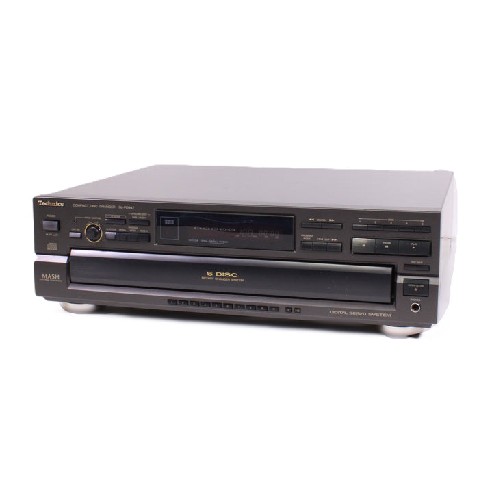 Technics SL-PD947 5-Disc CD Changer MASH 1-Bit DAC Pitch Control (1993)-Electronics-SpenCertified-vintage-refurbished-electronics