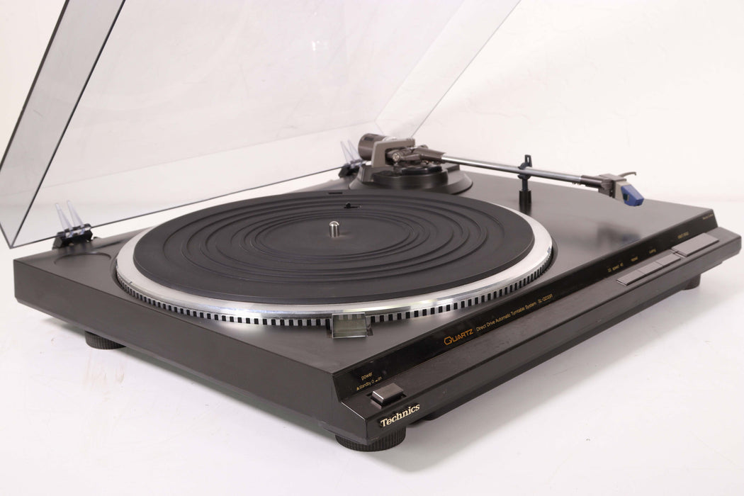 Technics SL-QD33R Quartz Direct Drive Automatic Turntable System-Turntables & Record Players-SpenCertified-vintage-refurbished-electronics