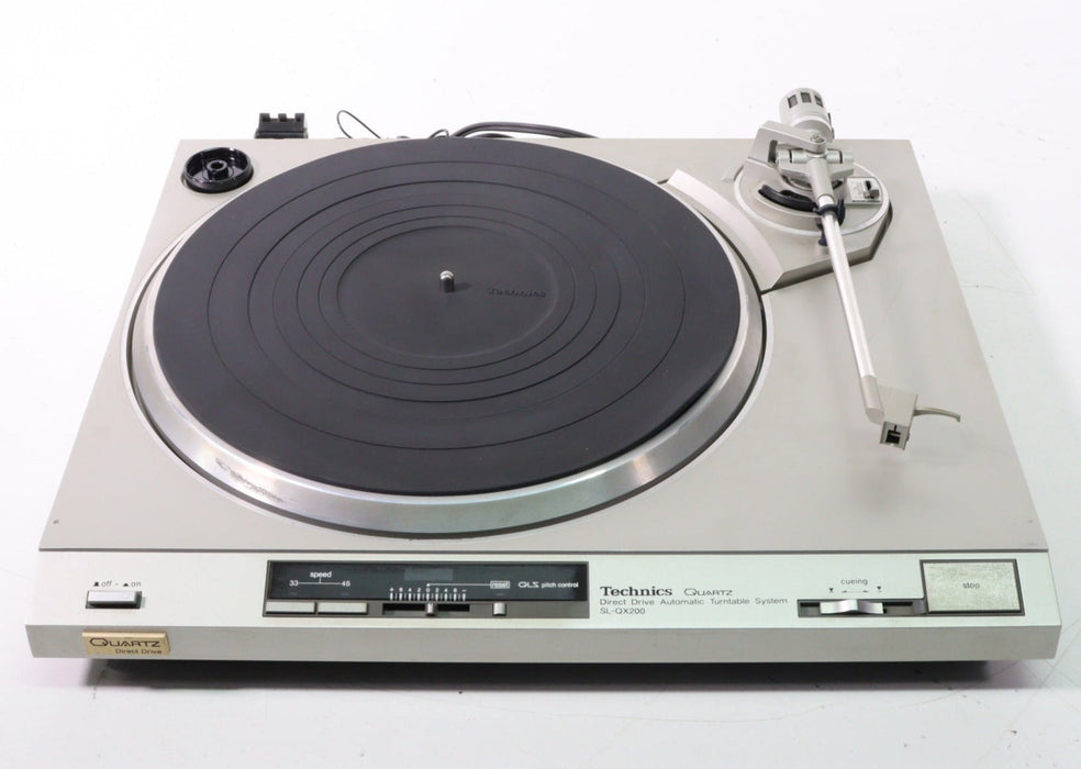 Technics SL-QX200 Direct Drive Automatic Turntable-Turntables & Record Players-SpenCertified-vintage-refurbished-electronics