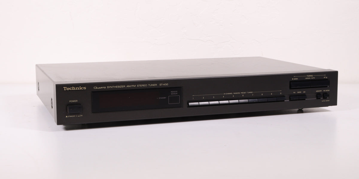 Technics ST-K50 Quartz Synthesizer AM FM Stereo Tuner — SpenCertified