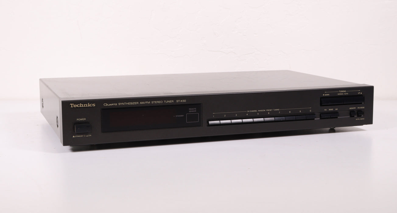 Technics Quartz Synthesizer AM/FM Stereo Tuner (ST-K50)-Electronics-SpenCertified-vintage-refurbished-electronics