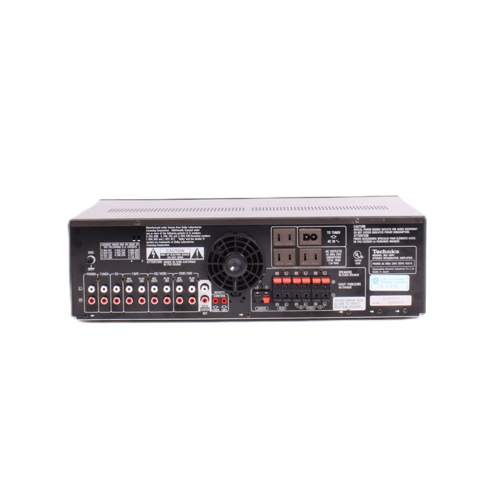 Technics SU-G91 Stereo Integrated Amplifier 130 Watts Per Channel 8 Ohms Phono-Electronics-SpenCertified-vintage-refurbished-electronics