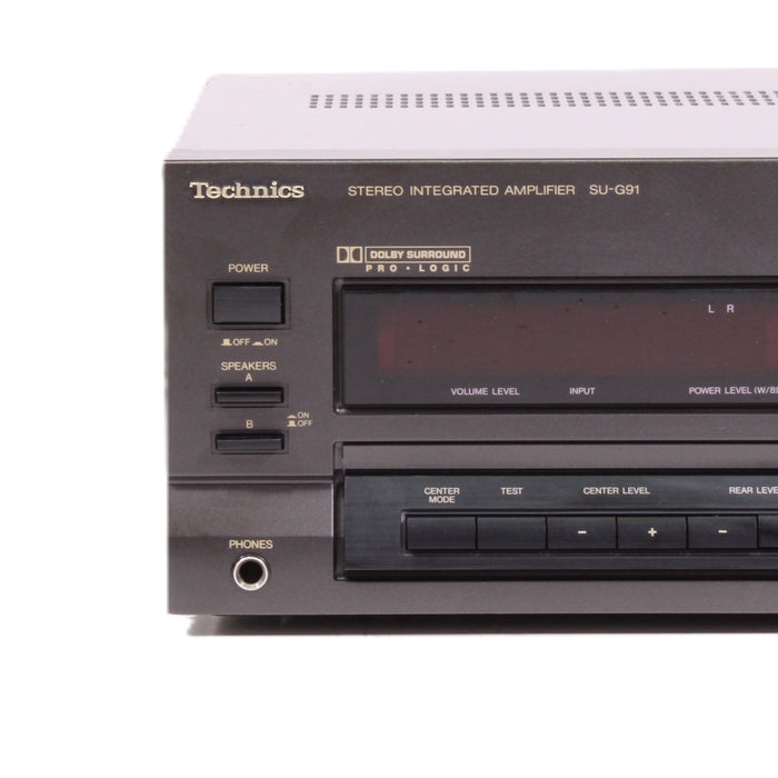 Technics SU-G91 Stereo Integrated Amplifier 130 Watts Per Channel 8 Ohms Phono-Electronics-SpenCertified-vintage-refurbished-electronics